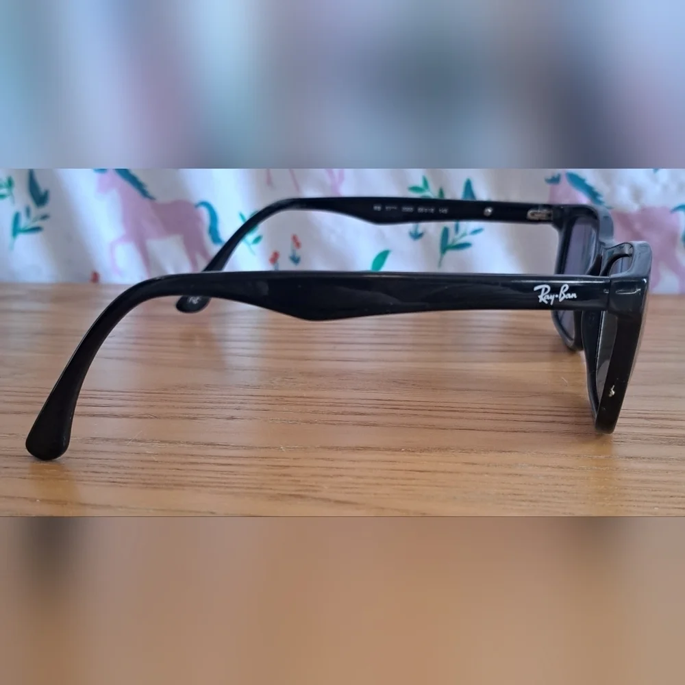 Ray Ban RB5279 Black Rectangle Neutral Casual Sunglasses Glasses Shades Frames